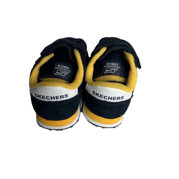 Skechers Toddler Baby Sneakers Shoes 5 Unisex Adjustable Strap Retro Casual NWOT - Picture 3 of 8